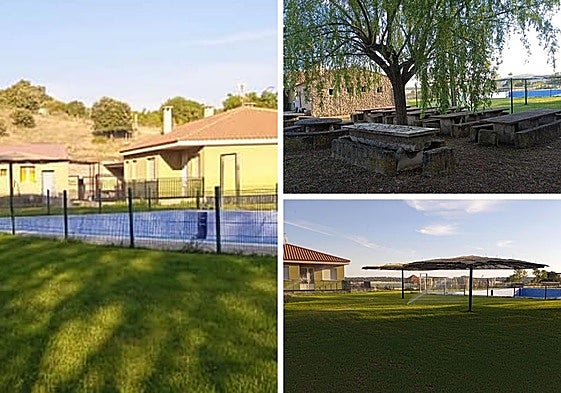 Piscinas, bar y merendero de Retortillo.