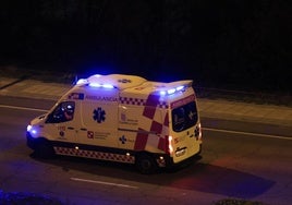 Ambulancia del Servicio de Castilla y León