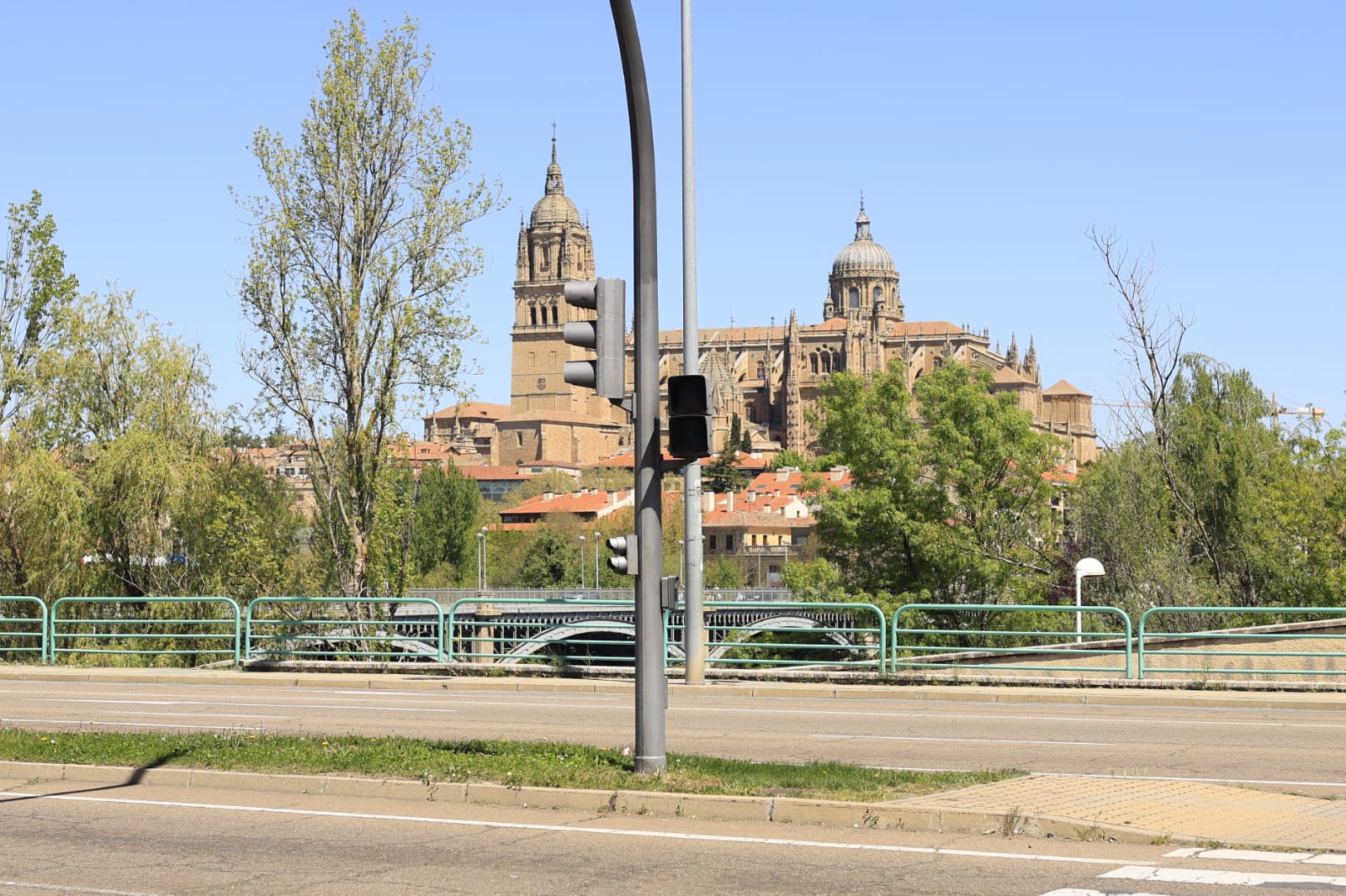 En imágenes, la Salamanca paralizada por el histórico apagón