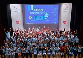 Participantes en la final de STEAM Talent Kids.