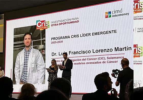 La Fundación Cris Contra el Cáncer ha otorgado un nuevo proyecto al investigador Dr. L. Francisco Lorenzo-Martín.