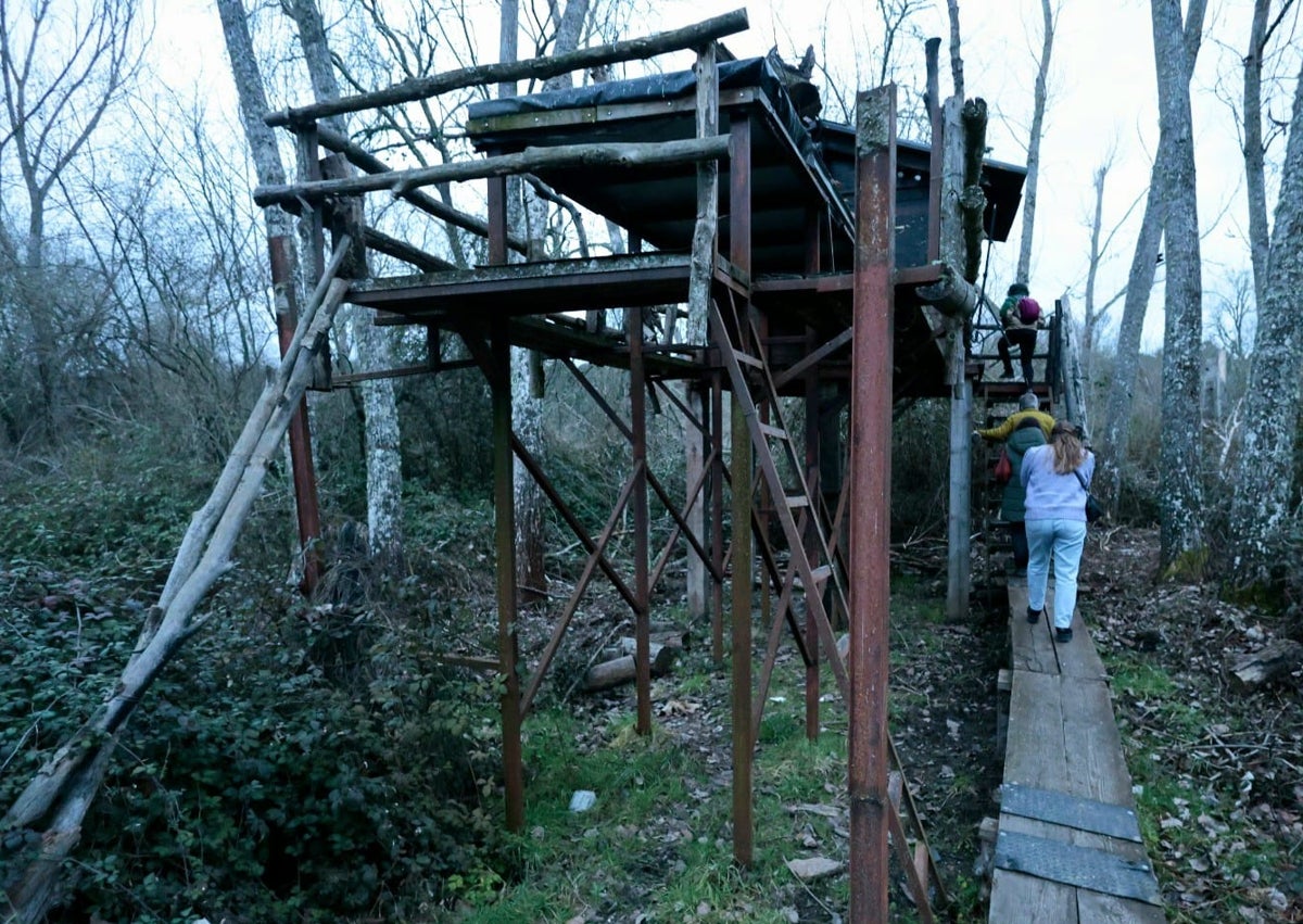 Figure secondaire 1 - Les visiteurs et les touristes peuvent connaître les coins de la ferme à travers les visites guidées et profiter de la montre à oiseaux