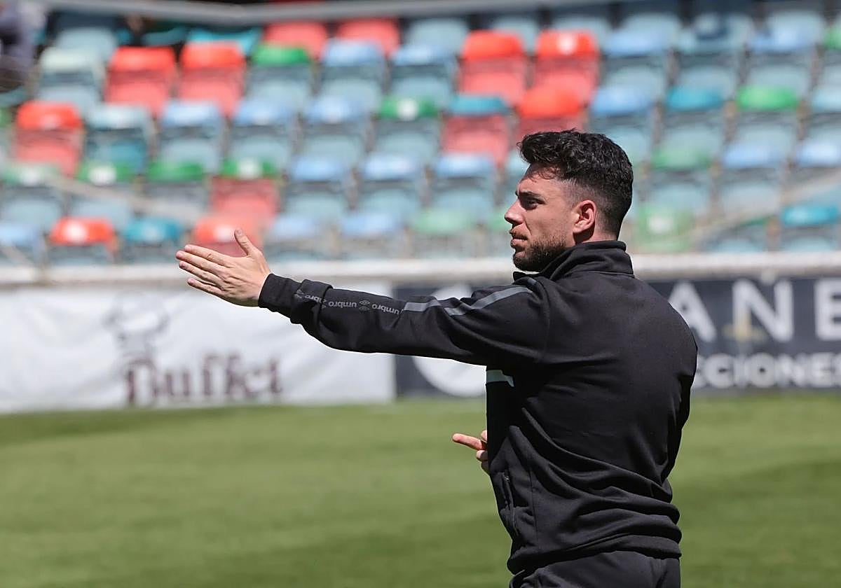 Jorge García, entrenador del Salamanca UDS