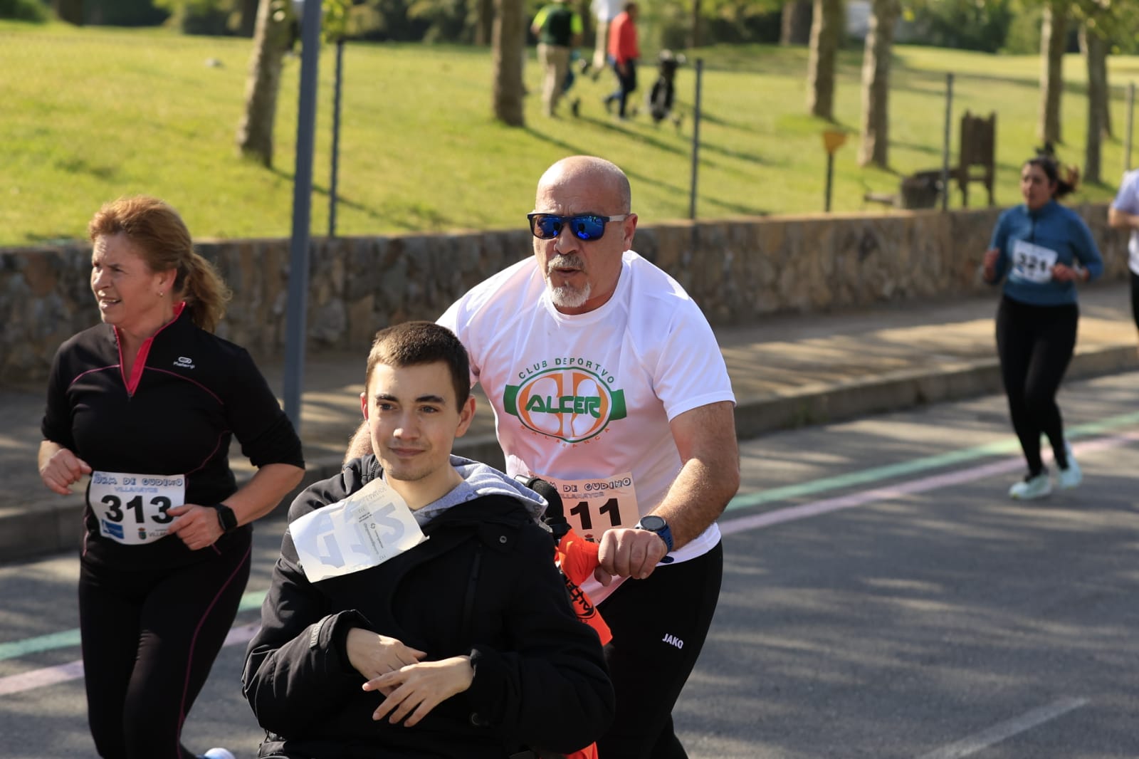 La solidaria carrera de Gudino por Villamayor, en imágenes