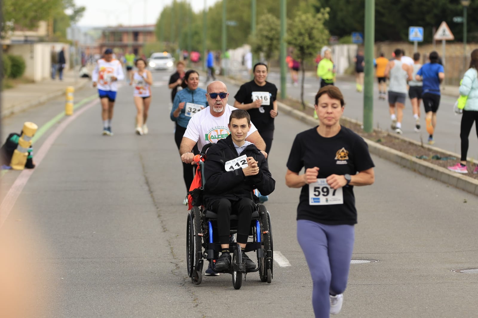 La solidaria carrera de Gudino por Villamayor, en imágenes