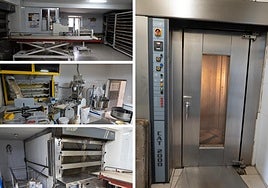 Instalaciones del obrador y panadería.