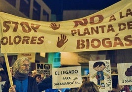 Una de las protestas realizadas en Salamanca.