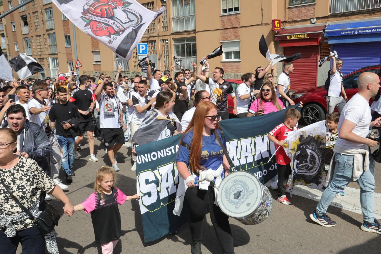 La afición se vuelca con Unionistas: no es la Copa, es la salvación