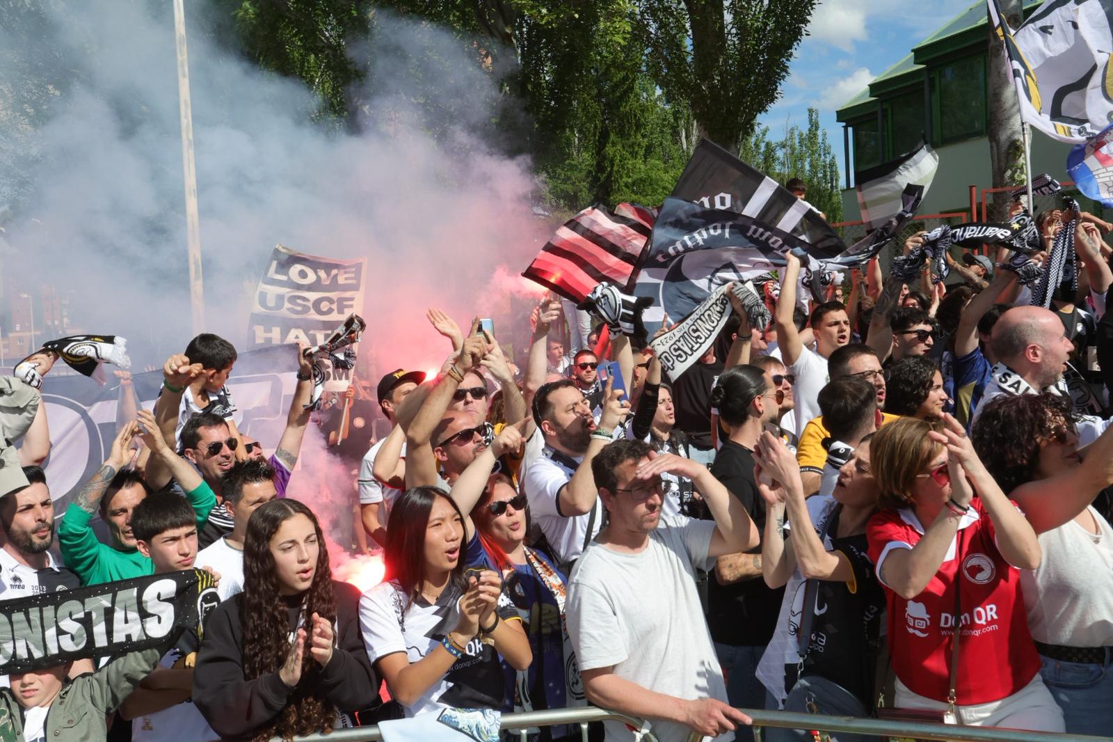 La afición se vuelca con Unionistas: no es la Copa, es la salvación
