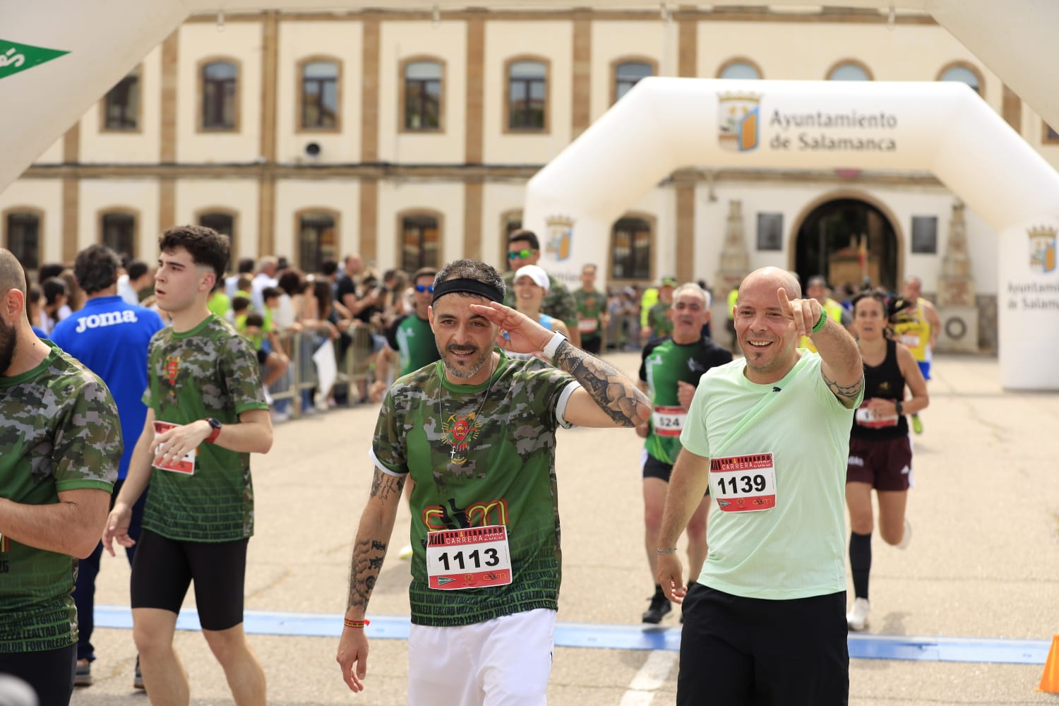 La XIII Carrera Cívico-Militar &#039;San Fernando&#039; de Salamanca, en imágenes