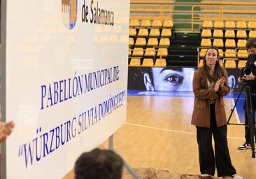 Silvia Domínguez es historia en Salamanca y dará nombre al pabellón de los éxitos de la ciudad