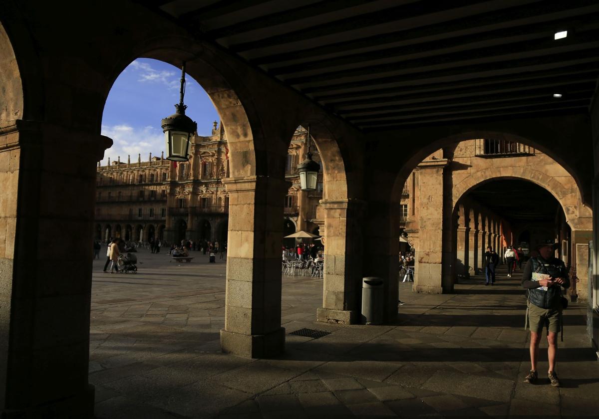 Plaza Mayor de Salamanca.