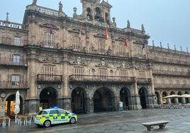 Fachada del Ayuntamiento de Salamanca.