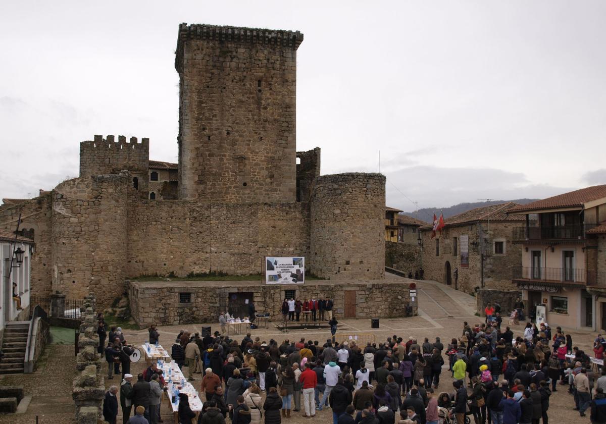 Castillo de Miranda del Castañar.
