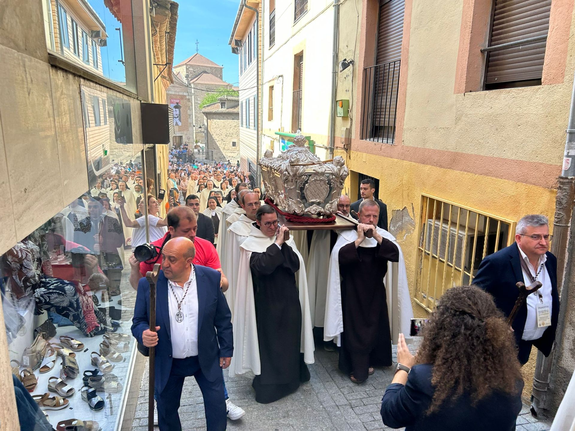 El traslado de Santa Teresa de Jesús en imágenes