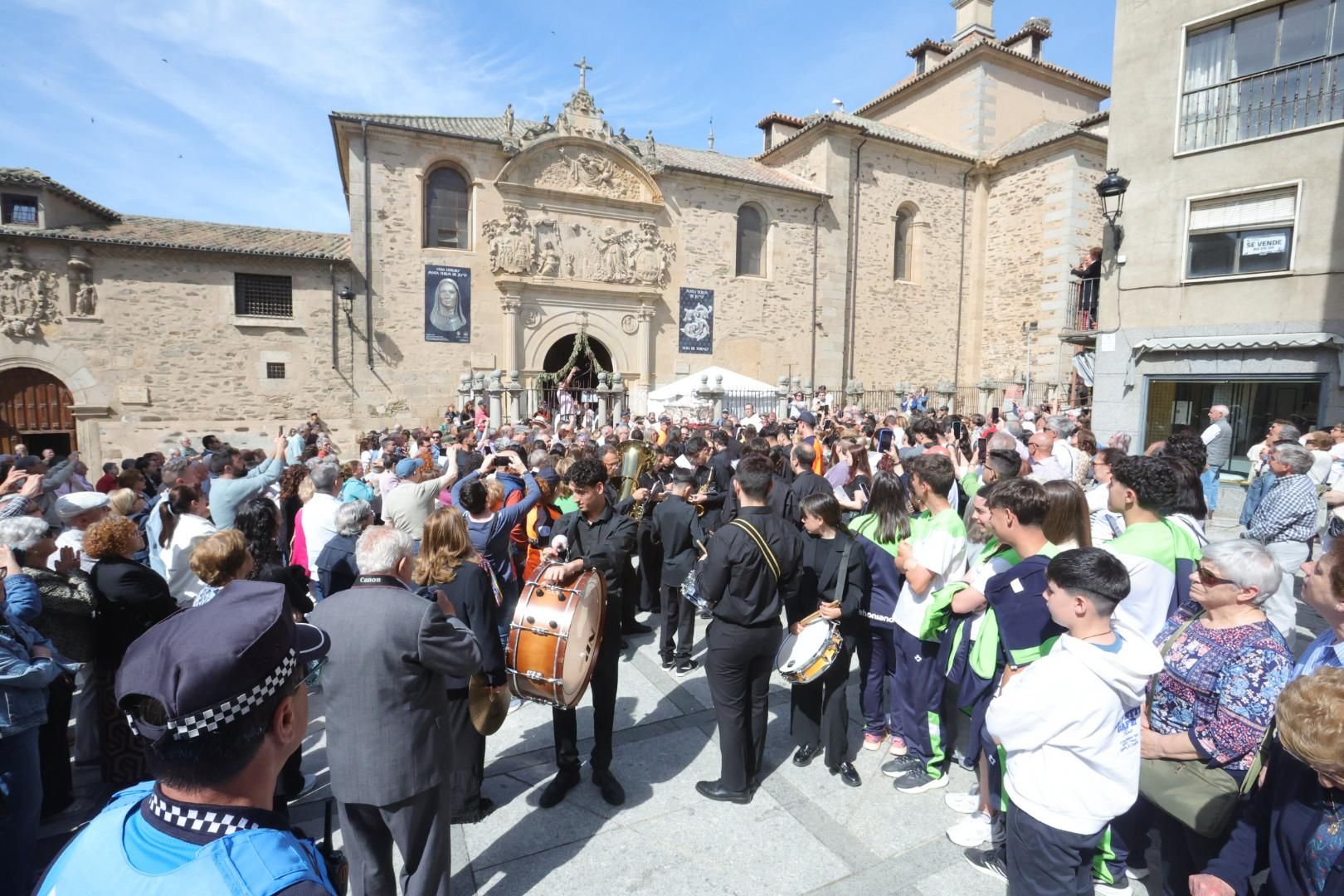 El traslado de Santa Teresa de Jesús en imágenes
