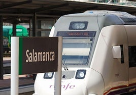 Estación de tren de Salamanca.