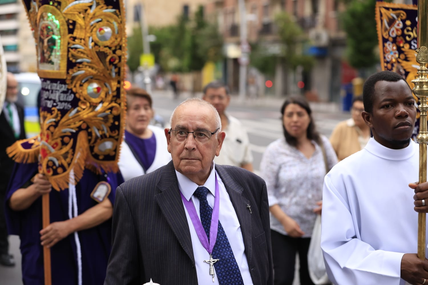 La procesión del Cristo de los Milagros, en imágenes