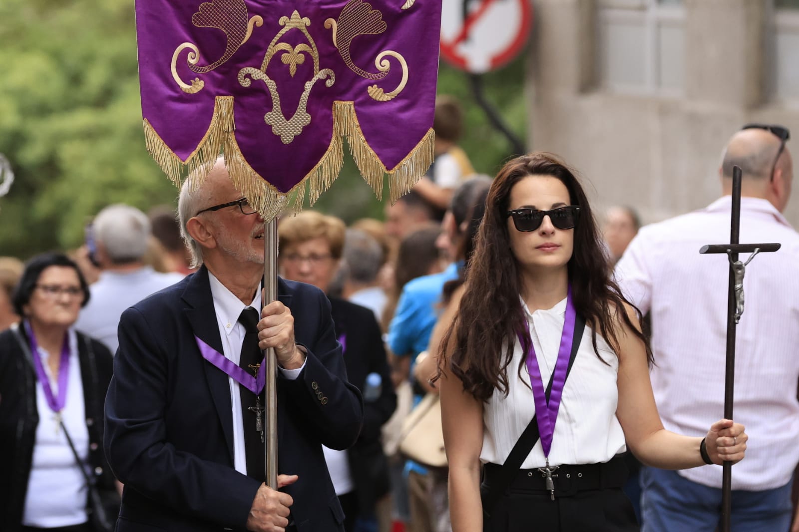 La procesión del Cristo de los Milagros, en imágenes