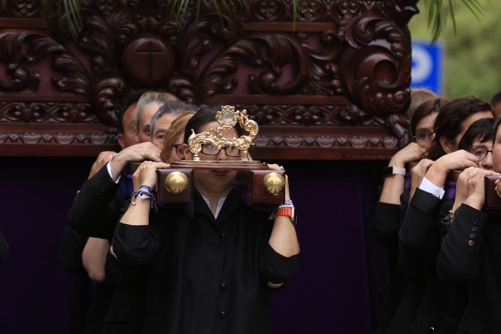 La procesión del Cristo de los Milagros, en imágenes