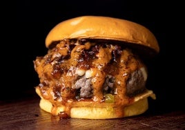 Imagen de archivo de una hamburguesa.