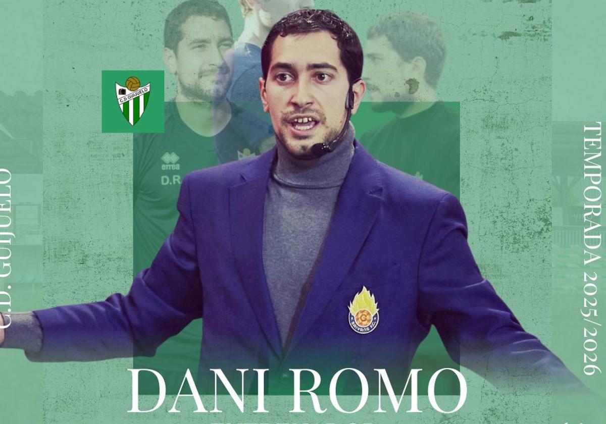 Daniel Romo, nuevo entrenador del CD Guijuelo