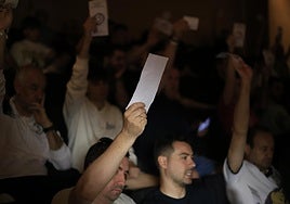Centro Municipal de Vista Hermosa. Asamblea de Unionistas para las cuotas de la capaña de abonados 2024