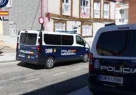 Intervención policial en el barrio de Pizarrales.