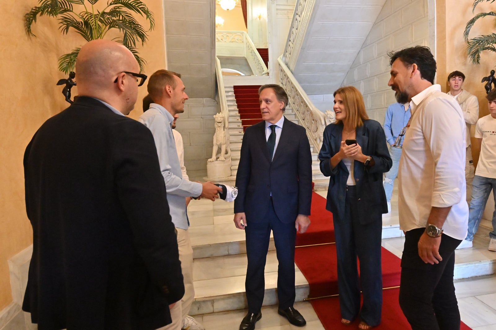 El Ayuntamiento reconoce el éxito logrado por el Juvenil A de Unionistas