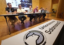 Directiva y presidente de Unionistas de Salamanca