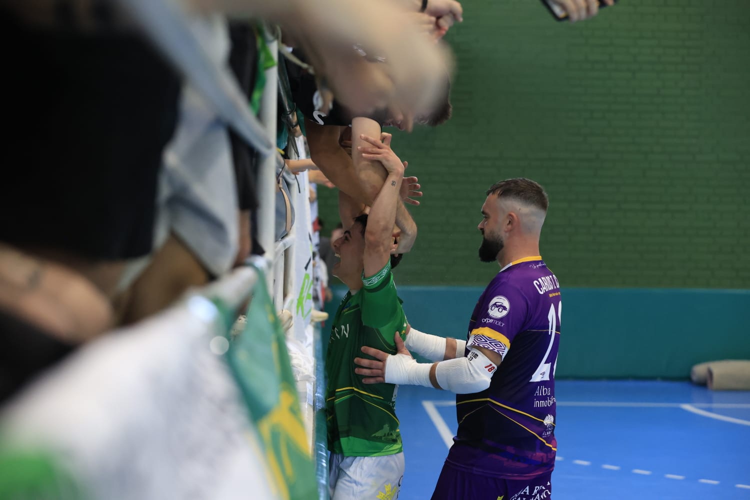 Fiesta del fútbol sala en Salamanca: el Albense se marcha a Navarra al grito de &#039;sí se puede&#039;