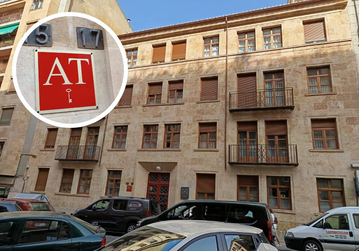 El último edificio protegido de Salamanca que se convierte en cuatro plantas de apartamentos