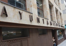 Fachada de oficinas del Ayuntamiento de Salamanca