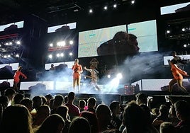 Concierto de una orquesta en Aldeadávila de la Ribera en una imagen de archivoi.