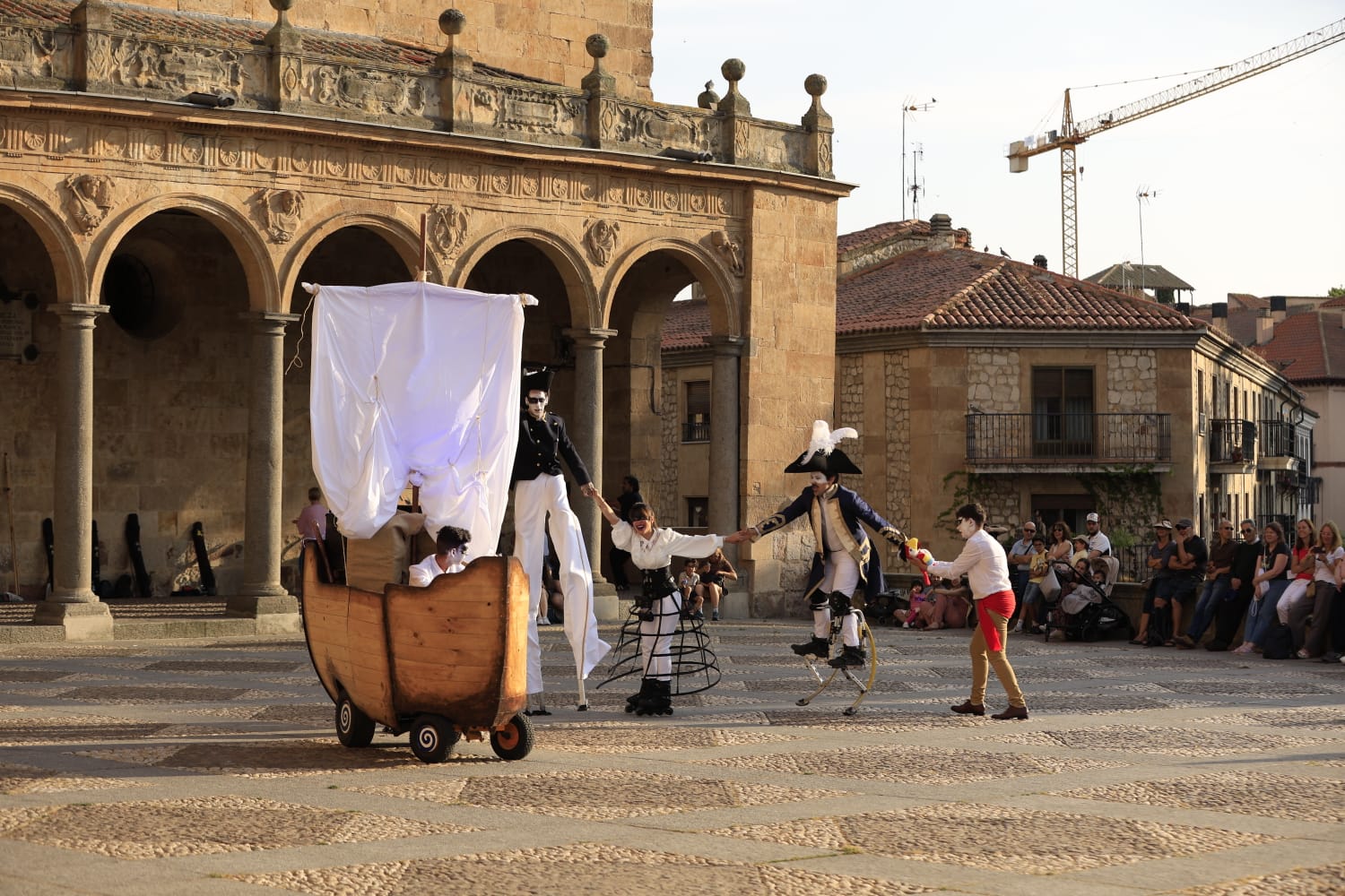 Salamanca, a bordo del Navalia en su estreno absoluto