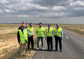 Renovado el pavimento de la carretera SA-305 que une Salamanca con Ledesma