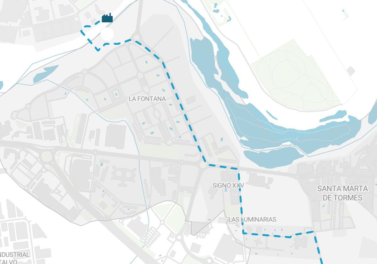 El segundo mayor pueblo de Salamanca que recibirá agua limpia y clara por el carril bici