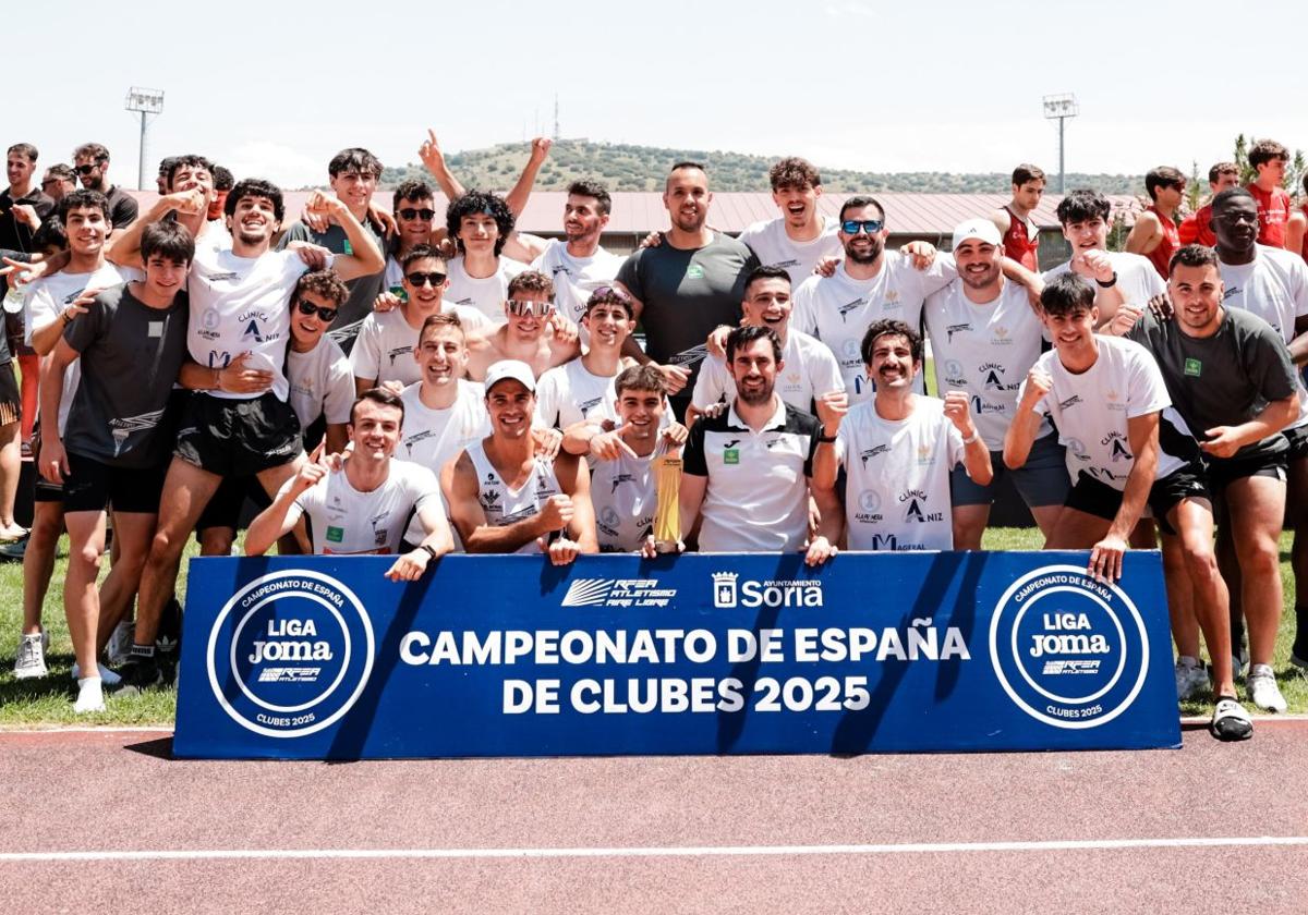 El Atlético Salamanca asciende a la máxima categoría del atletismo de clubes