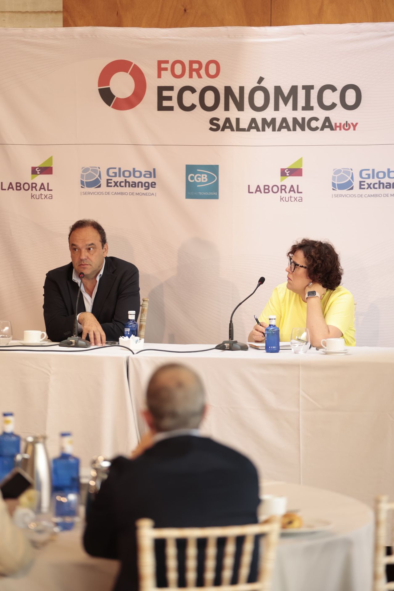 El foro económico de Salamancahoy, en imágenes