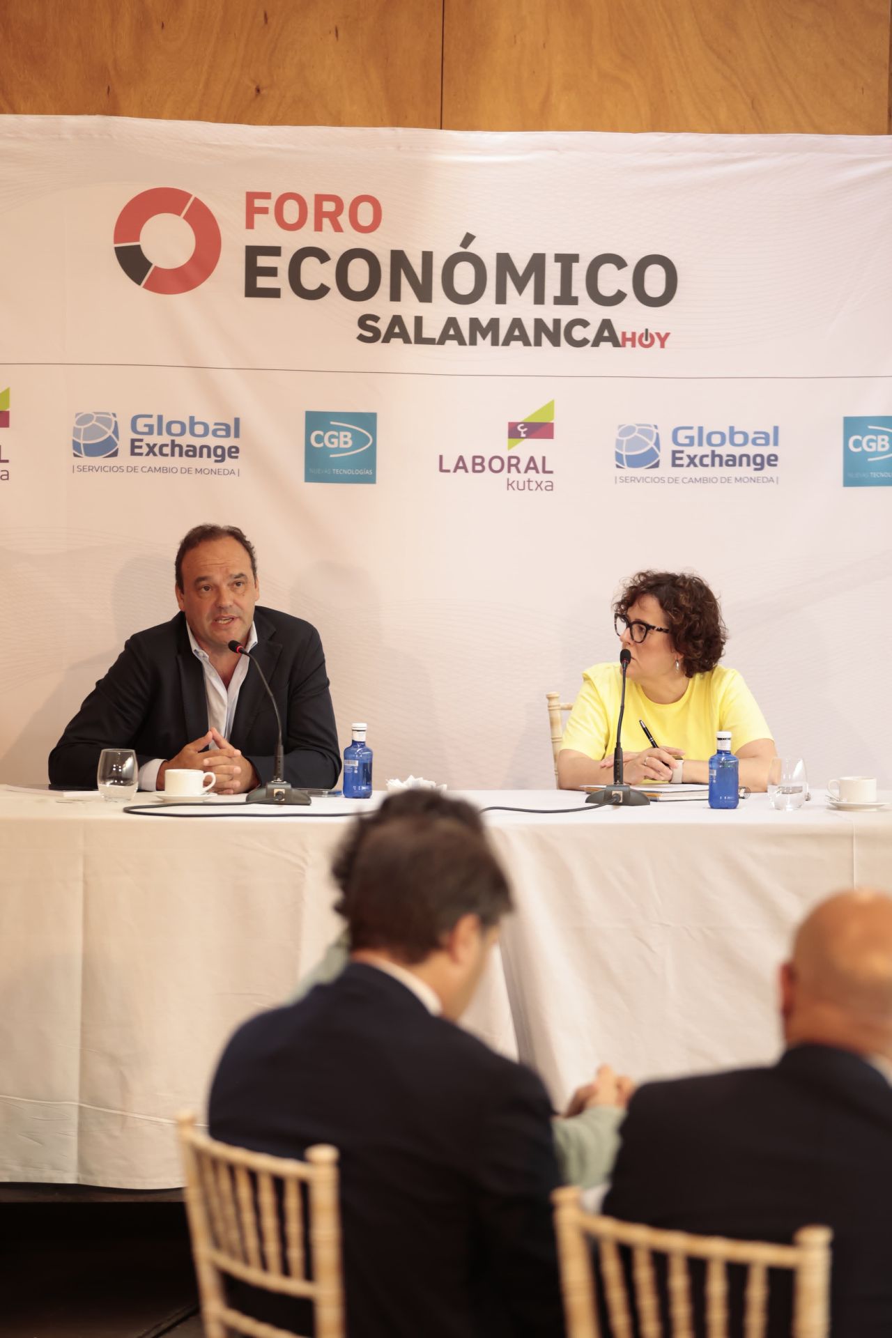 El foro económico de Salamancahoy, en imágenes