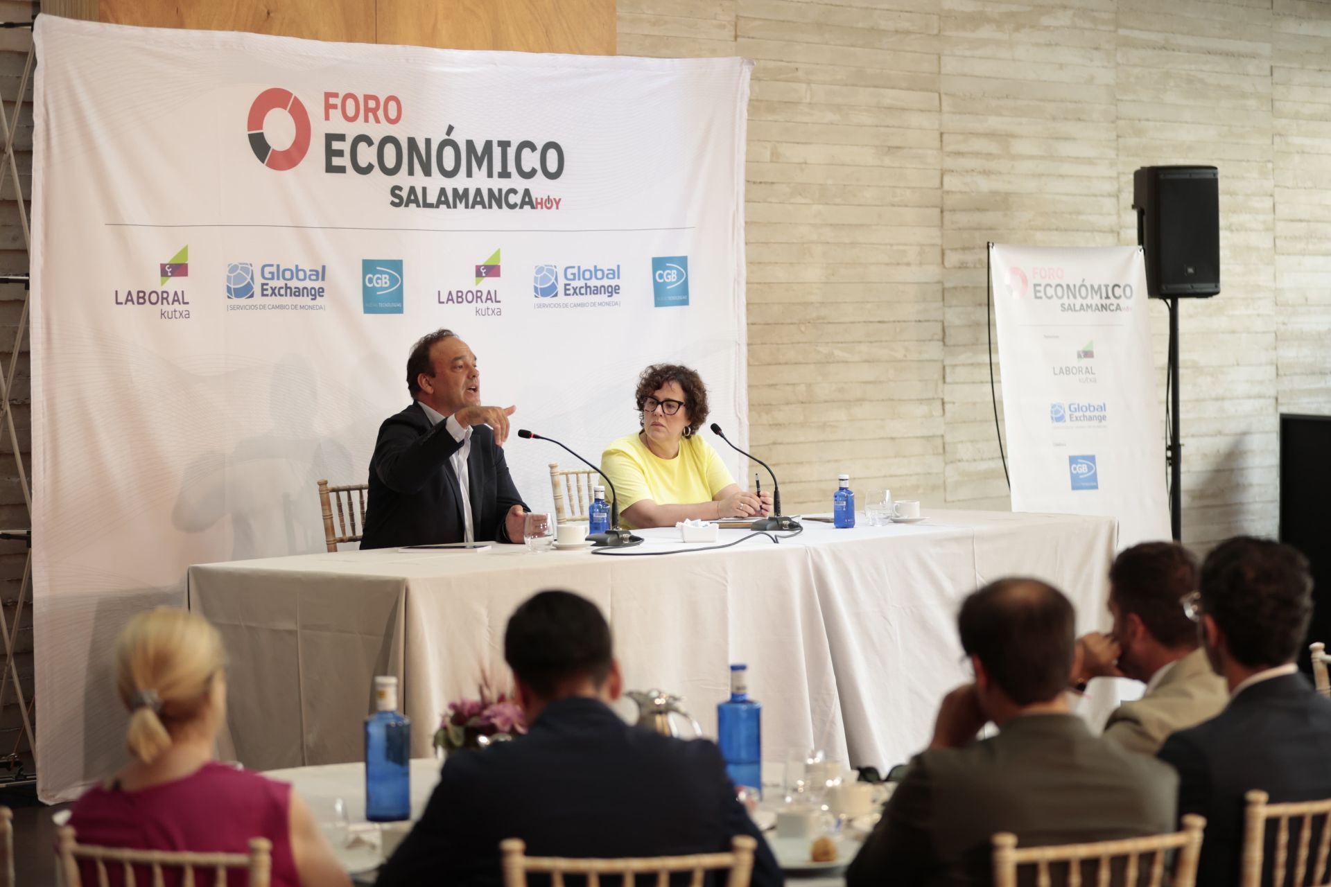 El foro económico de Salamancahoy, en imágenes