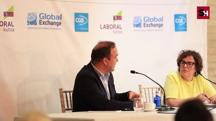 El economista José Carlos Díez en el Foro Económico de Salamancahoy