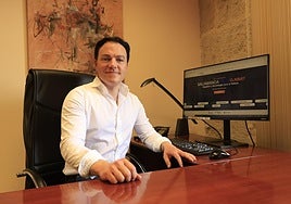 El concejal de Promoción Económica, Comercio, Mercados y Juventud de Salamanca, Pedro Martínez Córdoba