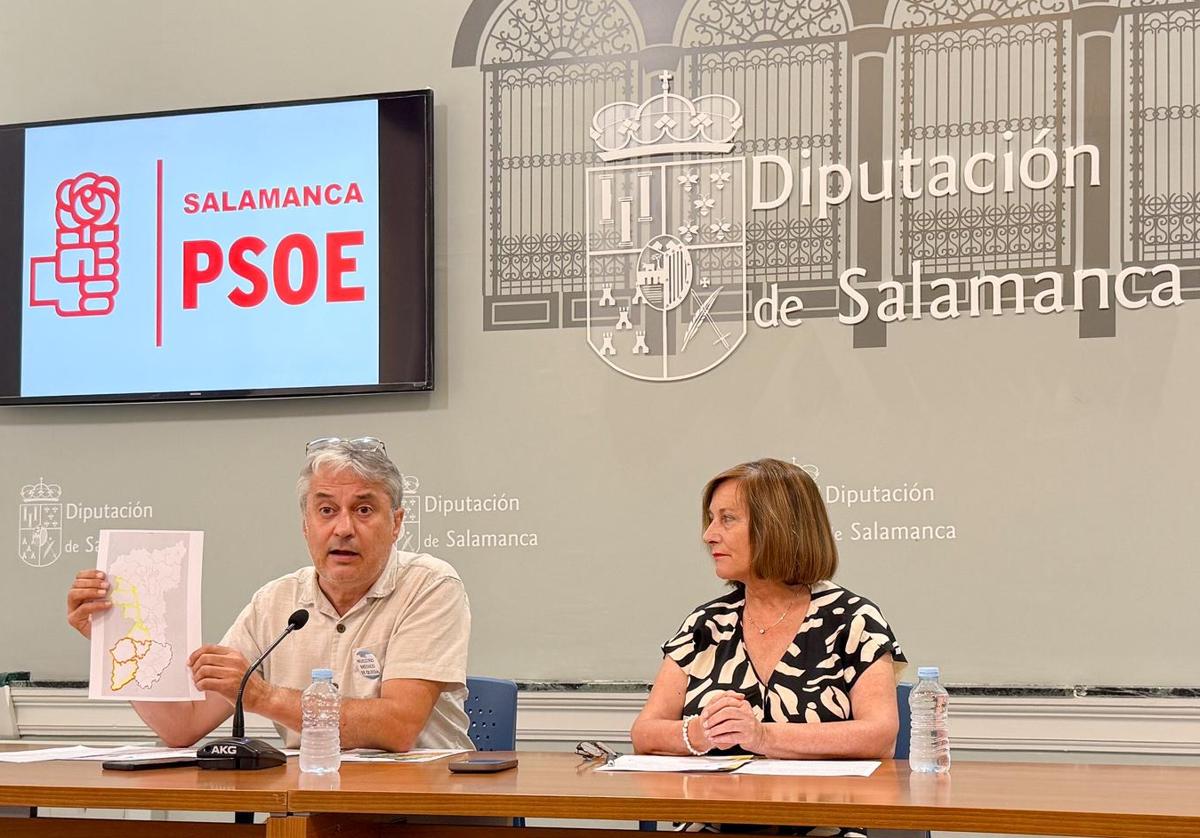 El PSOE de Salamanca acusa de «sectarismo» al PP por dejar «abandonada» la mayoría de la provincia
