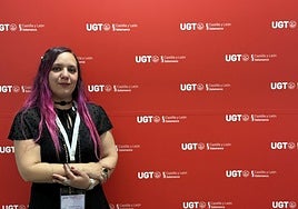 Brenda Melero, nueva secretaria general de UGT Servicios Públicos Salamanca.