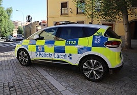 Uno de los actuales coches patrulla de la Policía Local.