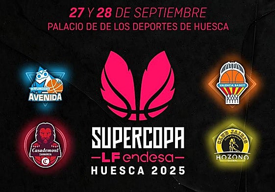 El CB Avenida jugará la Supercopa de España en Huesca