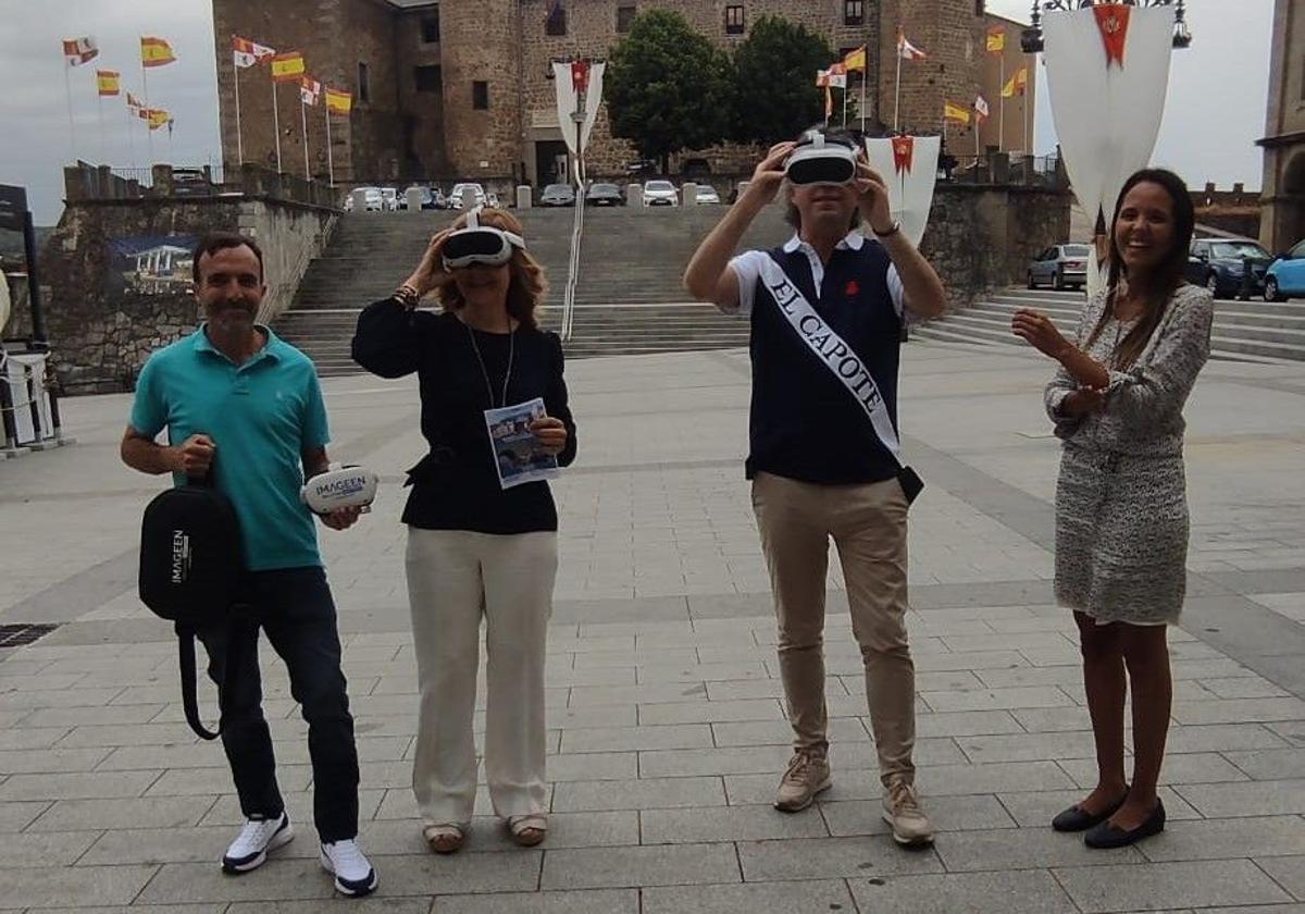 Presentación de las gafas de realidad virtual.