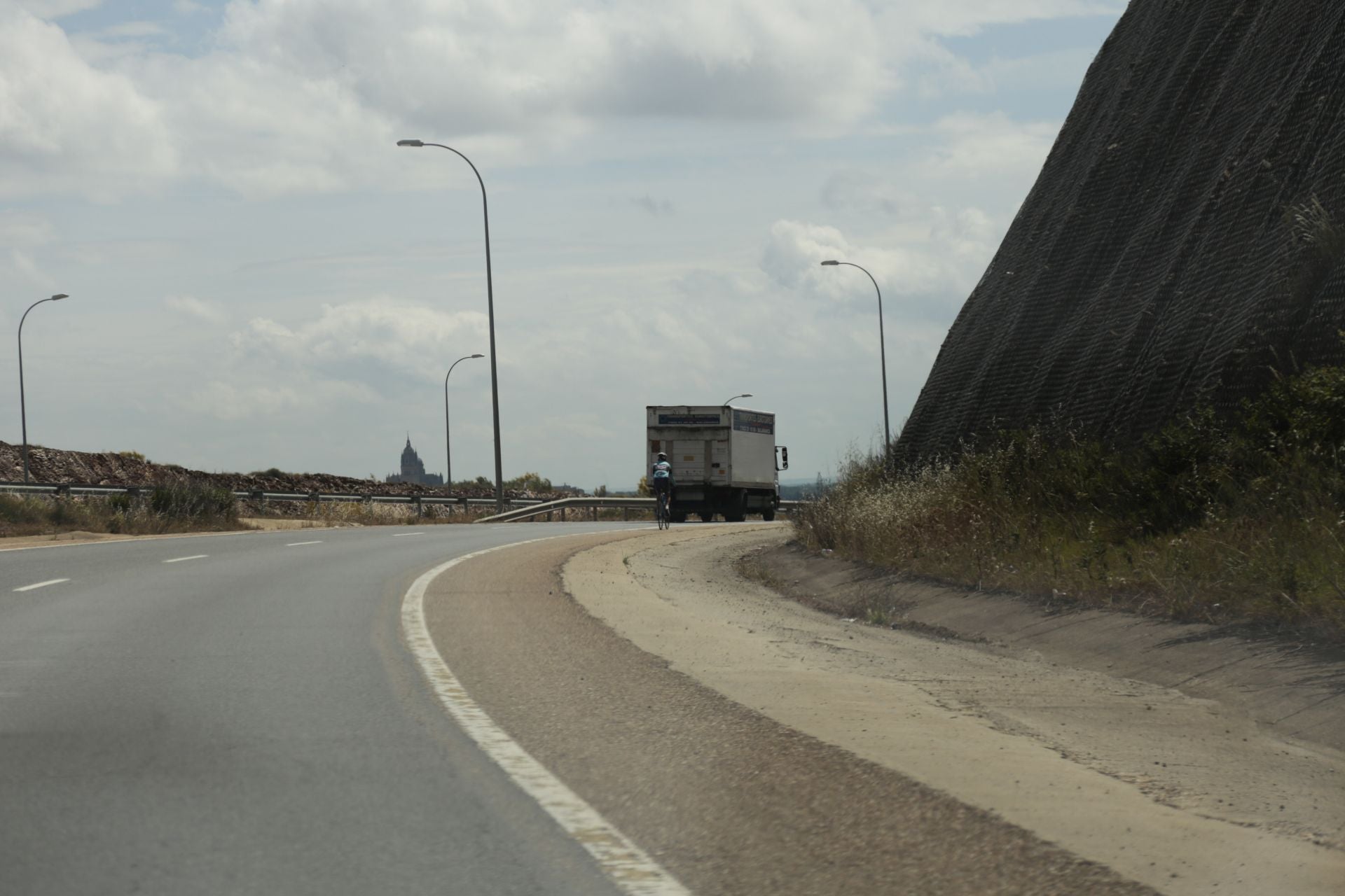 Carrertera de Salamanca en una imagen de archivo
