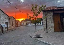Localidad salmantina de Juzbado.